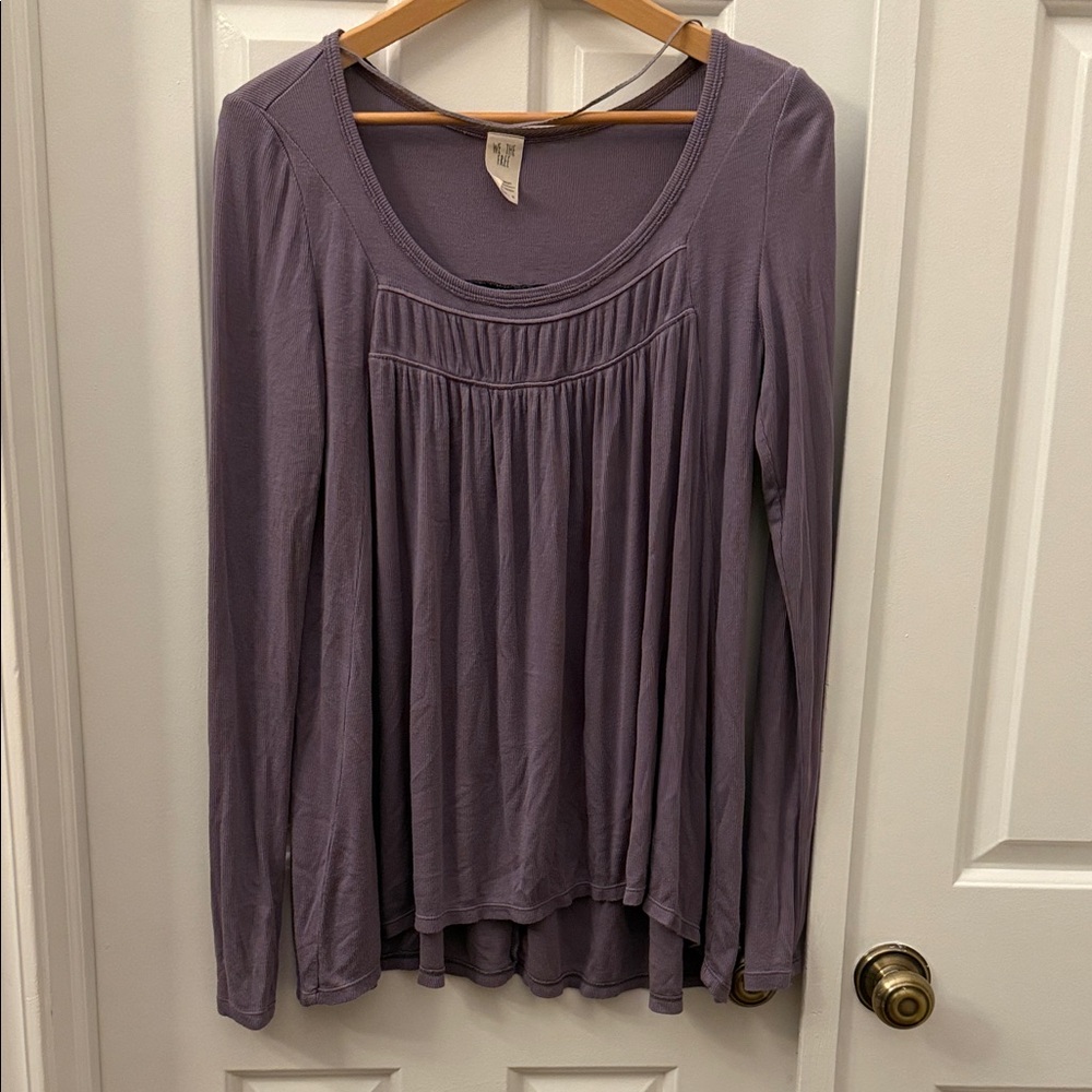 We The Free Love Valley Long Sleeve Lavender Top